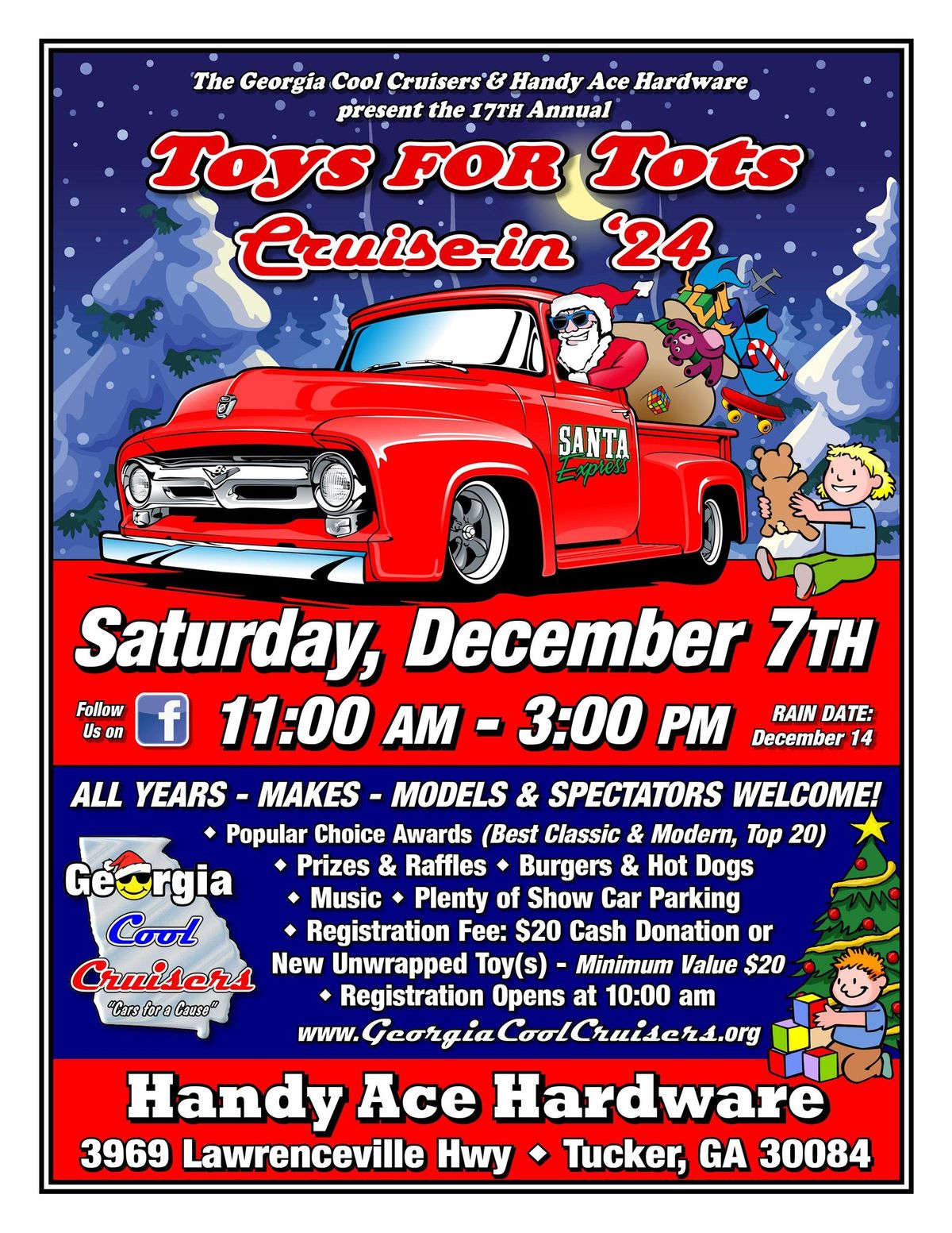 TOYS for TOTS Cruise-in