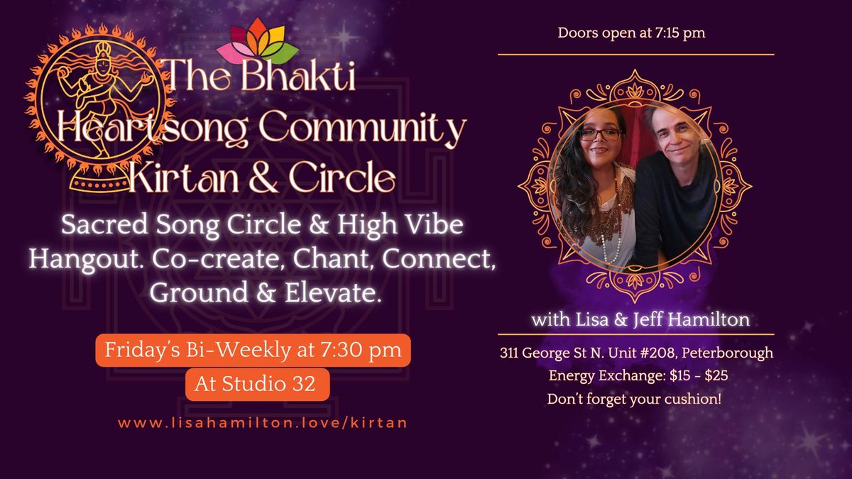 Bhakti Heartsong Community Kirtan & Circle