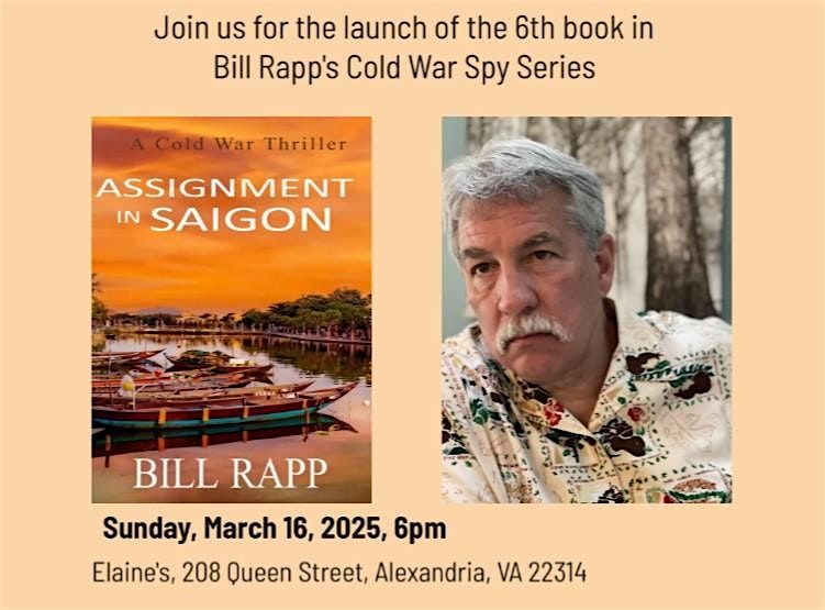 Bill Rapp's Thriller Book Launch