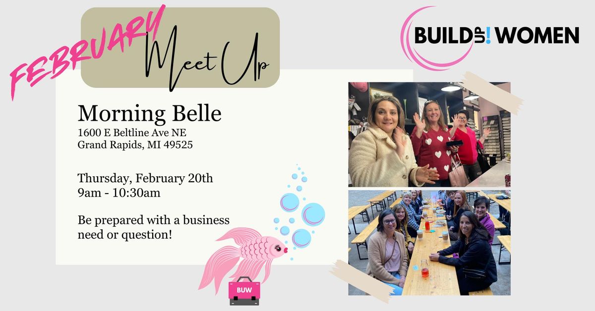 Build Up Women Meet Up-February