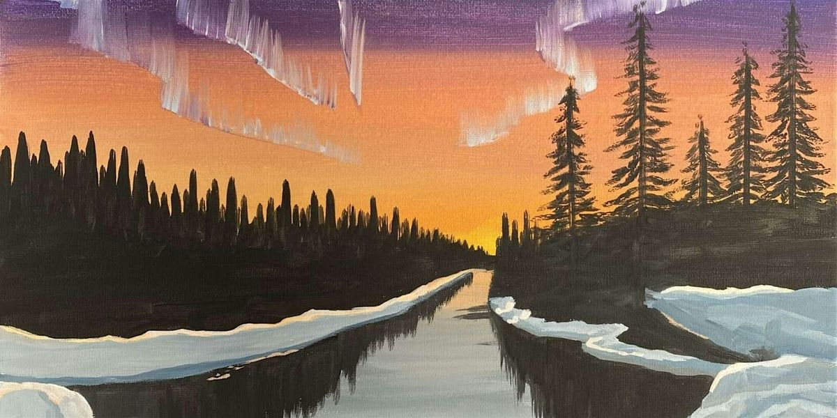 Cold Alaskan Nights - Paint and Sip by Classpop!\u2122