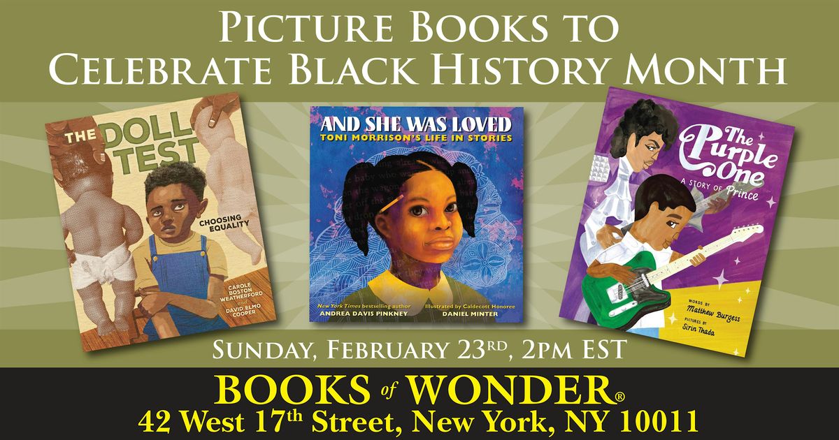 Picture Books to Celebrate Black History Month