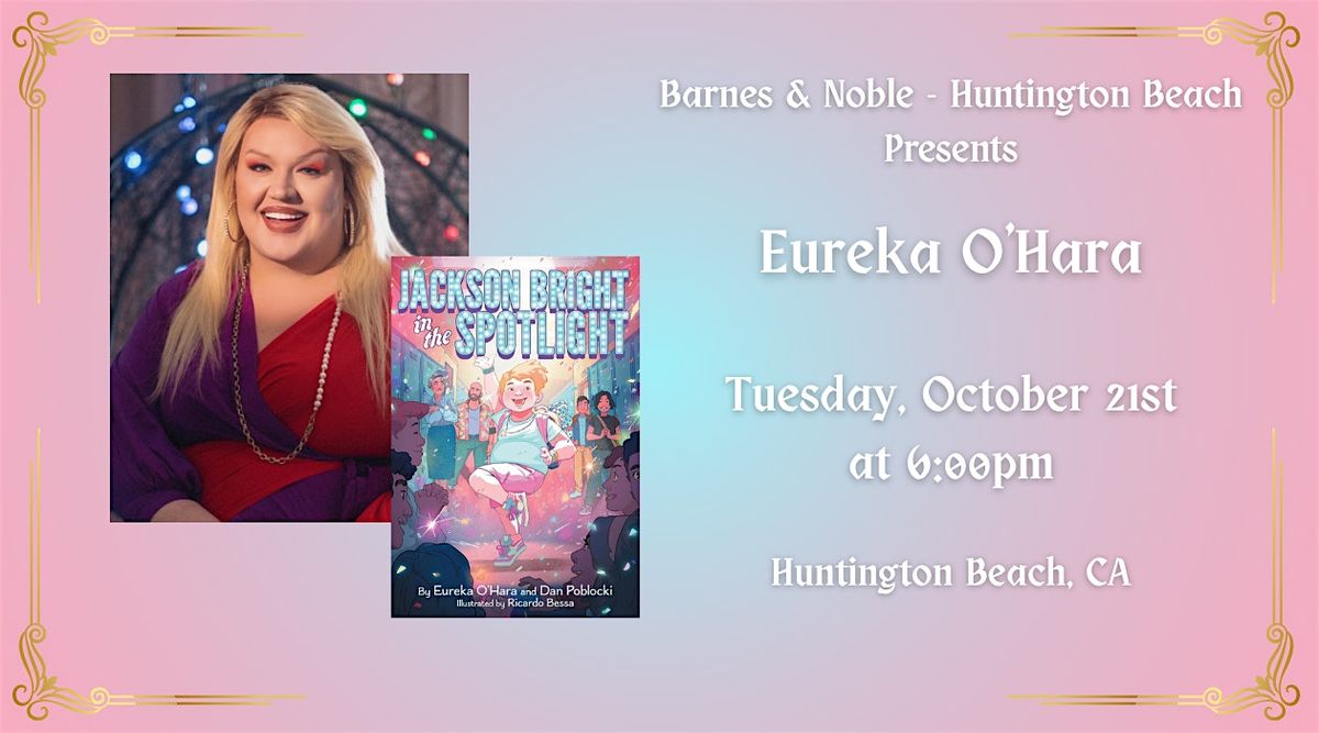 Eureka O'Hara celebrates JACKSON BRIGHT IN THE SPOTLIGHT at B&N - HB