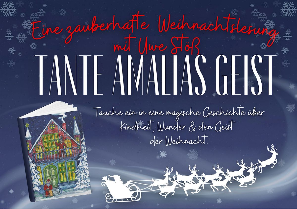 Lesung. Tante Amalias Geist von Uwe St\u00f6\u00df