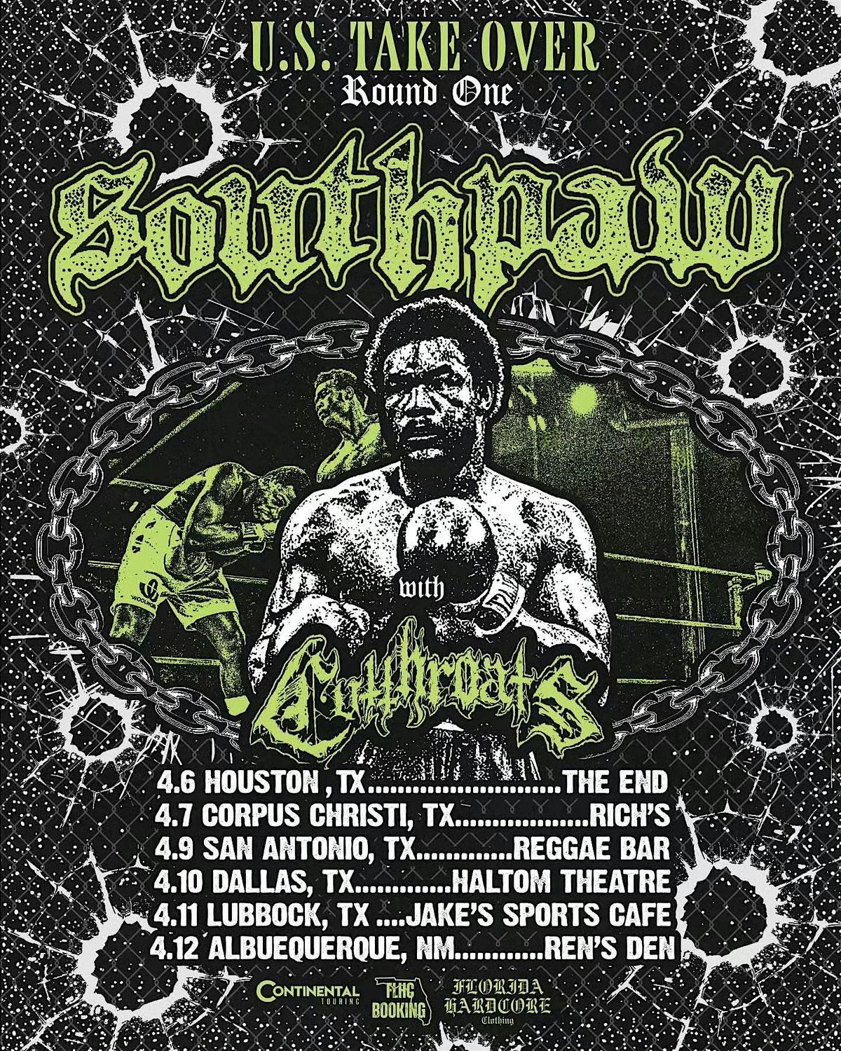 US Takeover Round One Southpaw FLHC & Cutthroats and More