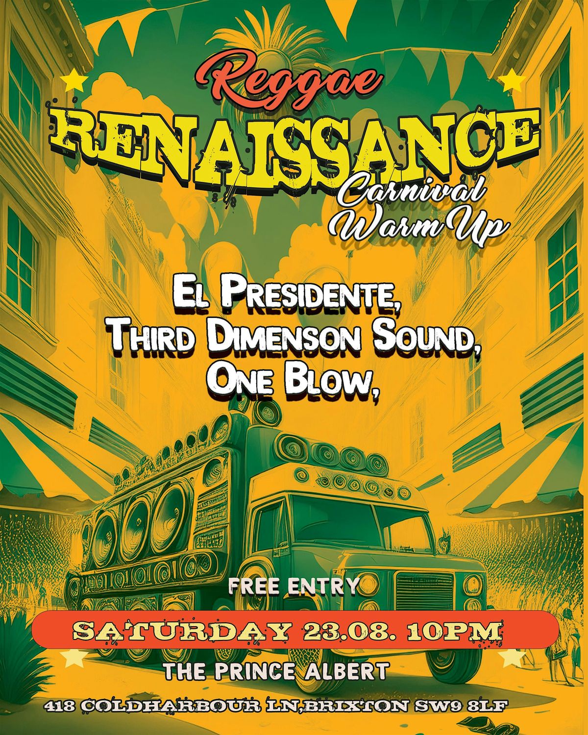Reggae Renaissance Carnival Warm-up