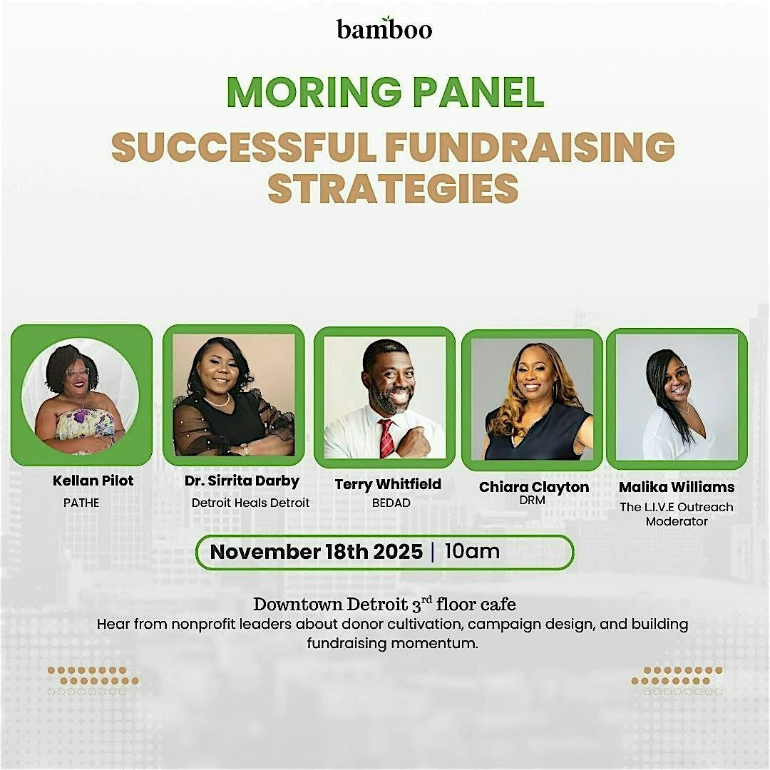 Nonprofit November Series-morning panel session