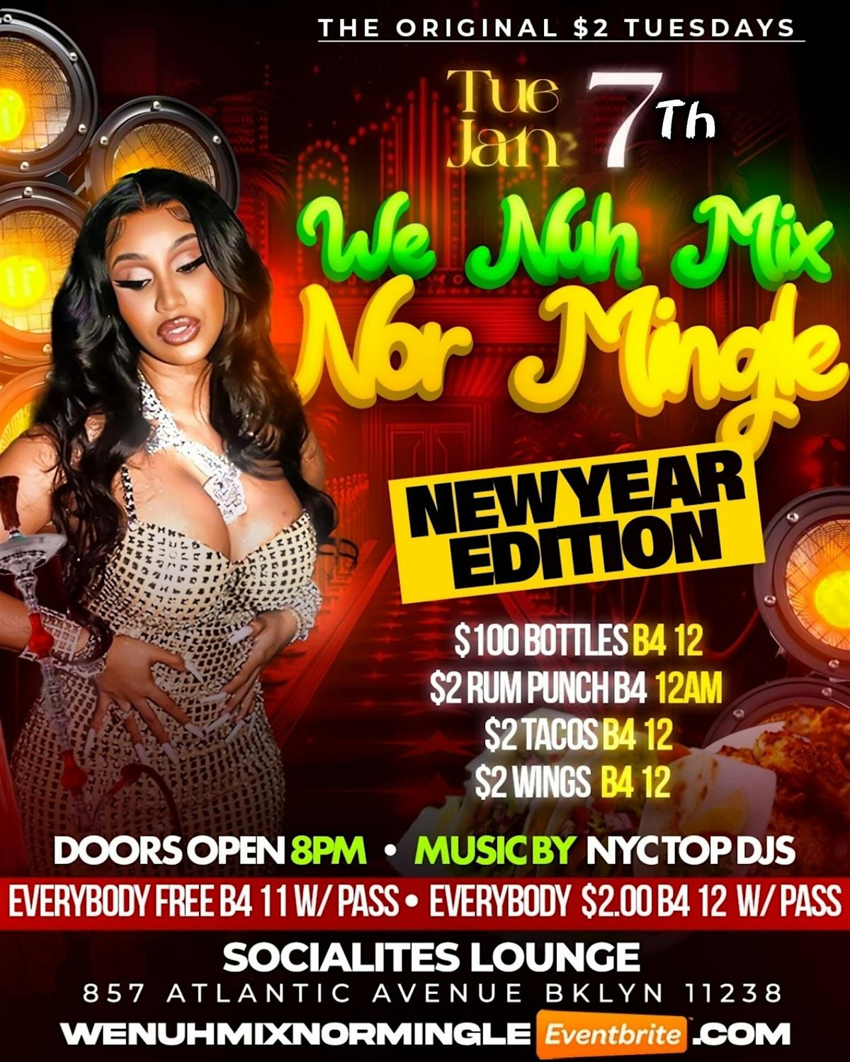 'WE NUH MIX NOR MINGLE' NEW YEAR EDITION