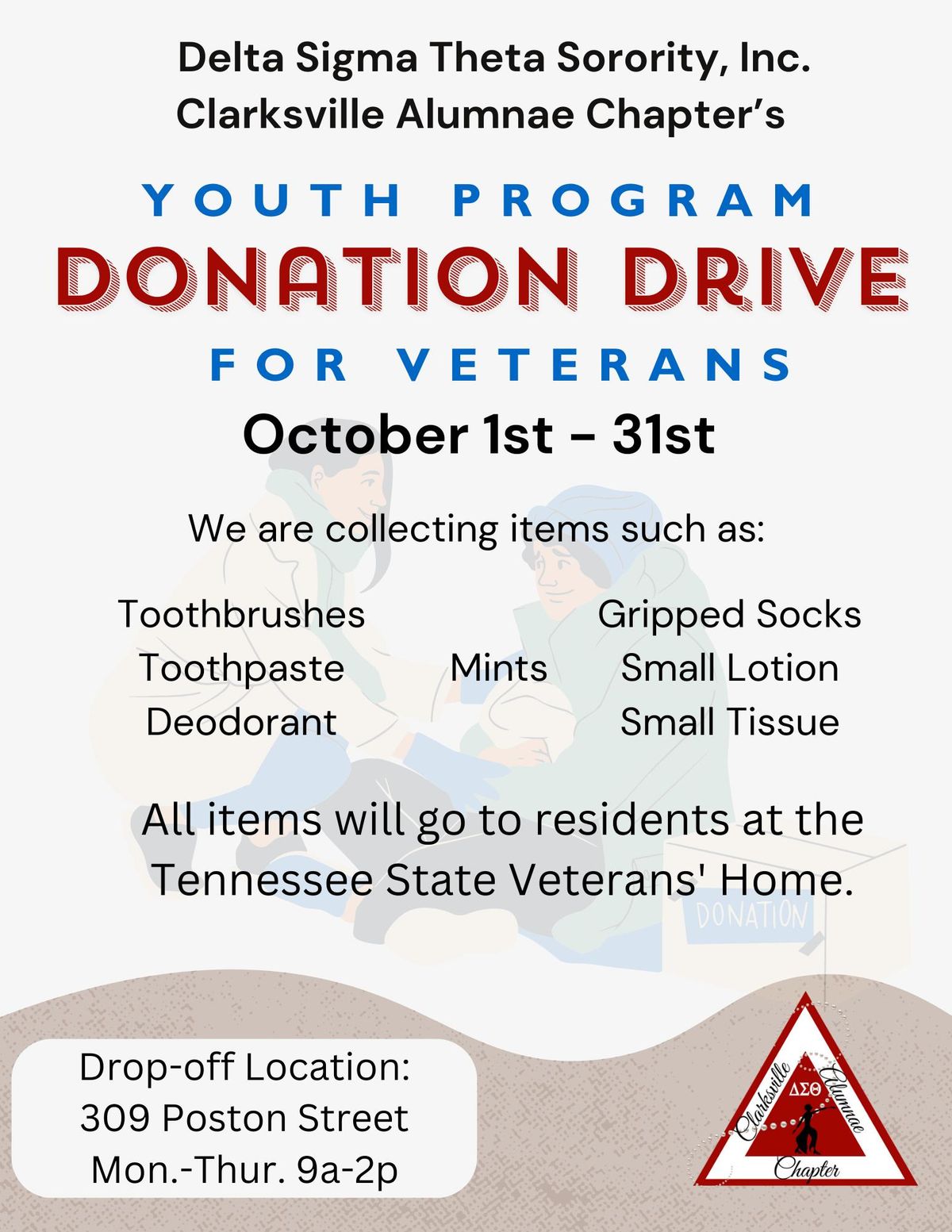 Youth Program Veterans Donation Drive