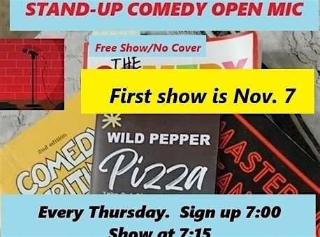 Wild Pepper Stand up Comedy Open