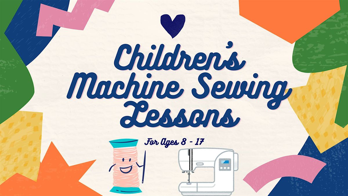 Children's Machine Sewing Lessons - Christmas Tree Decoration