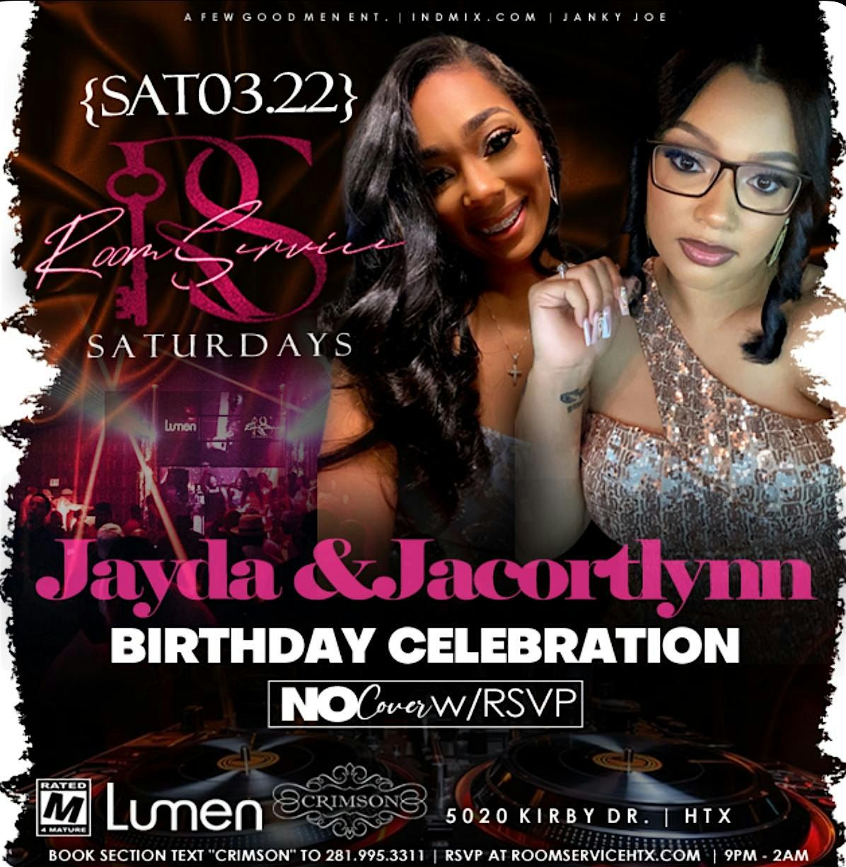 ROOM SERVICE SATURDAYs at LUMEN