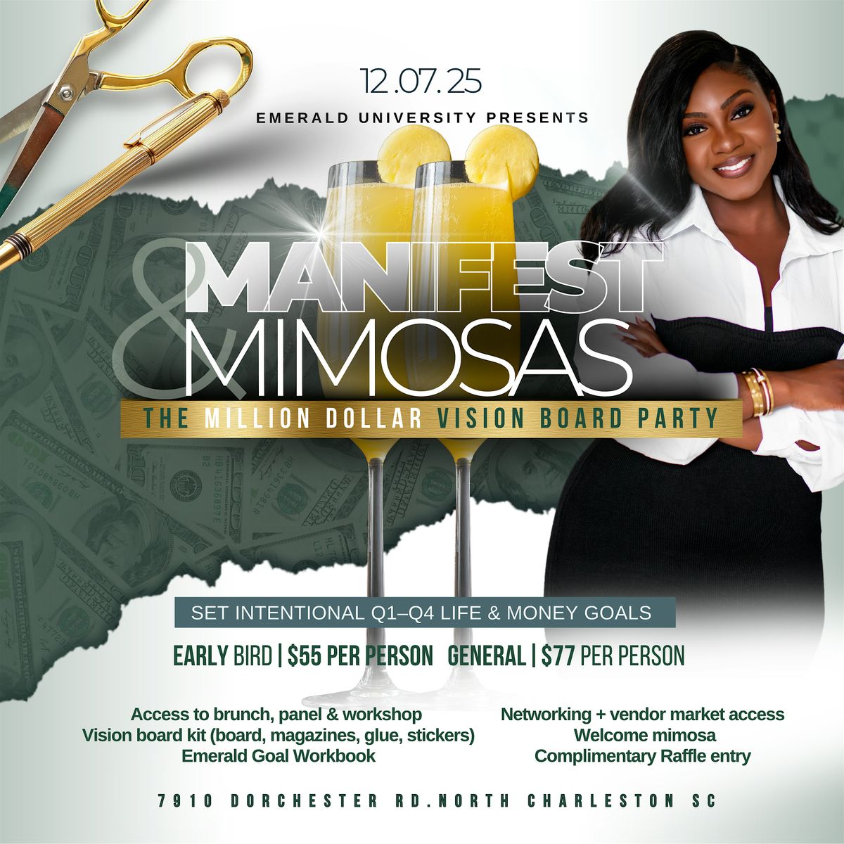 Manifest & Mimosas: The Million Dollar Vision Board Brunch