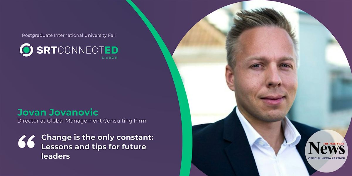 Keynote: Jovan Jovanovic | SRT ConnectED Lisbon