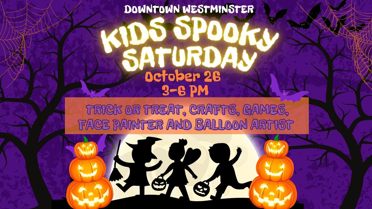 Kids Spooky Saturday Halloween Event