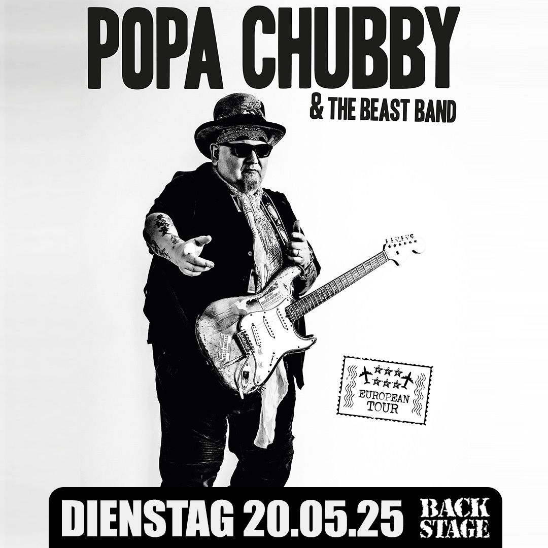 POPA CHUBBY & THE BEAST BAND | BACKSTAGE M\u00dcNCHEN 2025