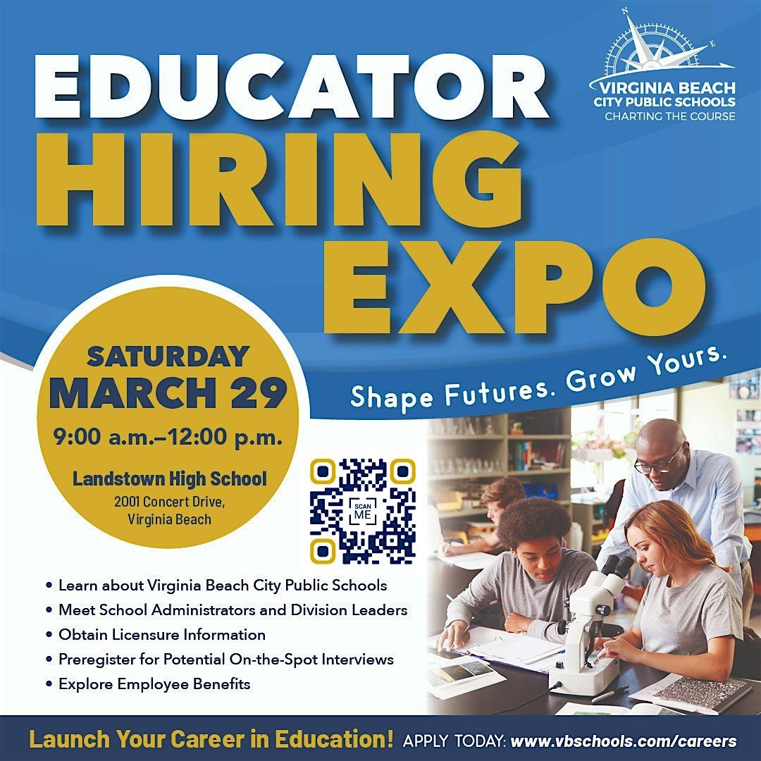 VBCPS Educator Hiring Expo