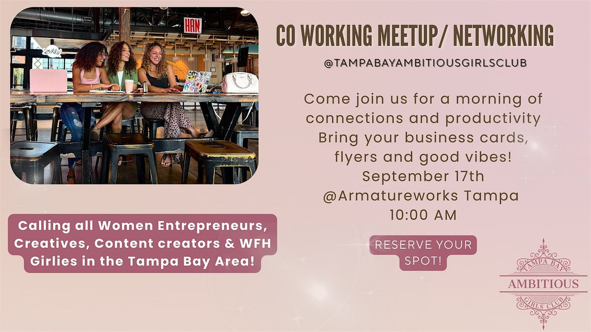 Co-working Meetup\/ Networking