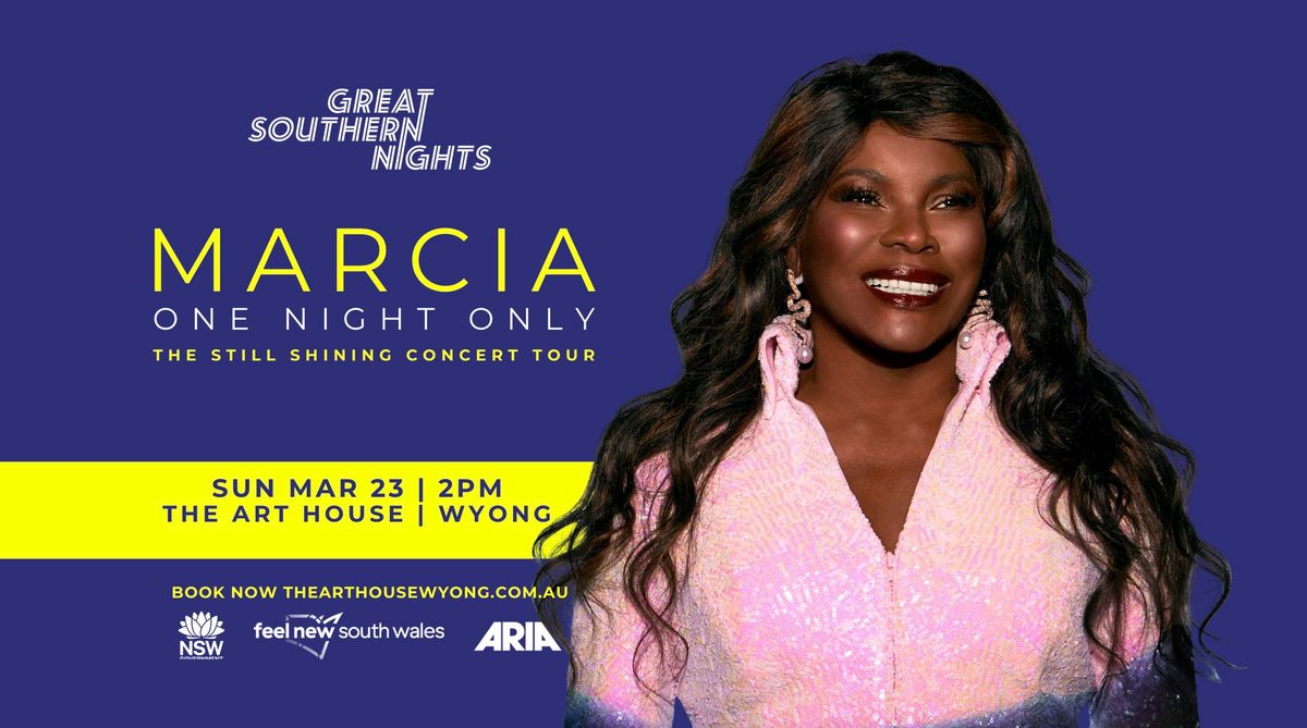 WYONG | THE ART HOUSE | MARCIA HINES - THE STILL SHINING CONCERT TOUR