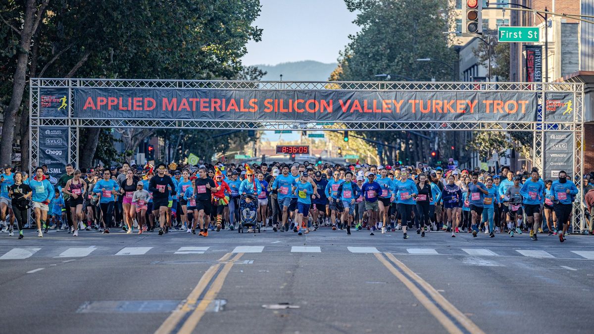 20th Annual Silicon Valley Turkey Trot-5k\/10k