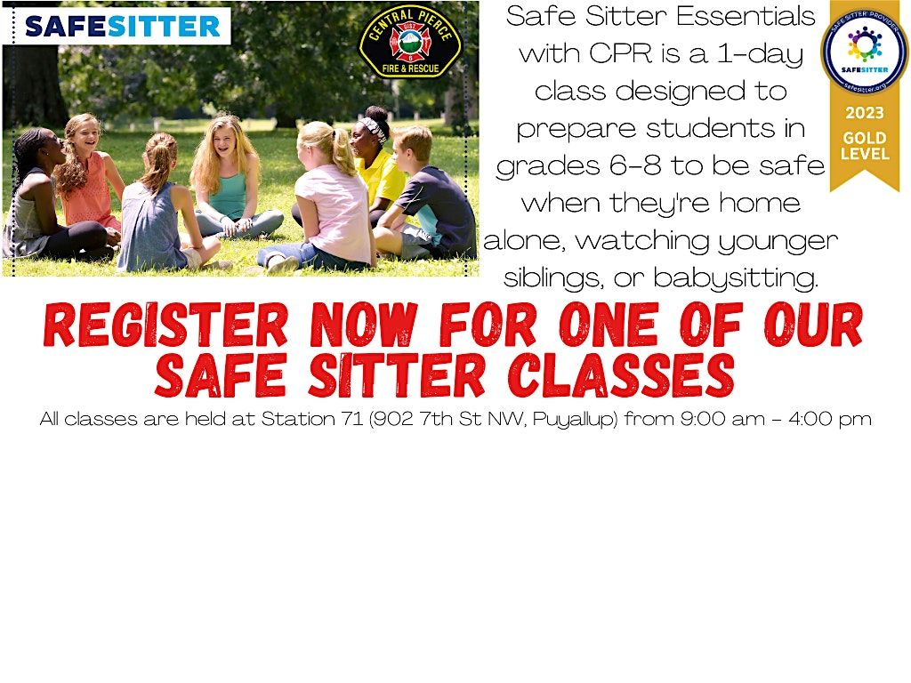 Safe Sitter Class 2025