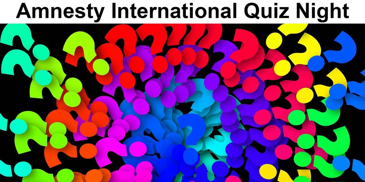 Amnesty International Quiz Night