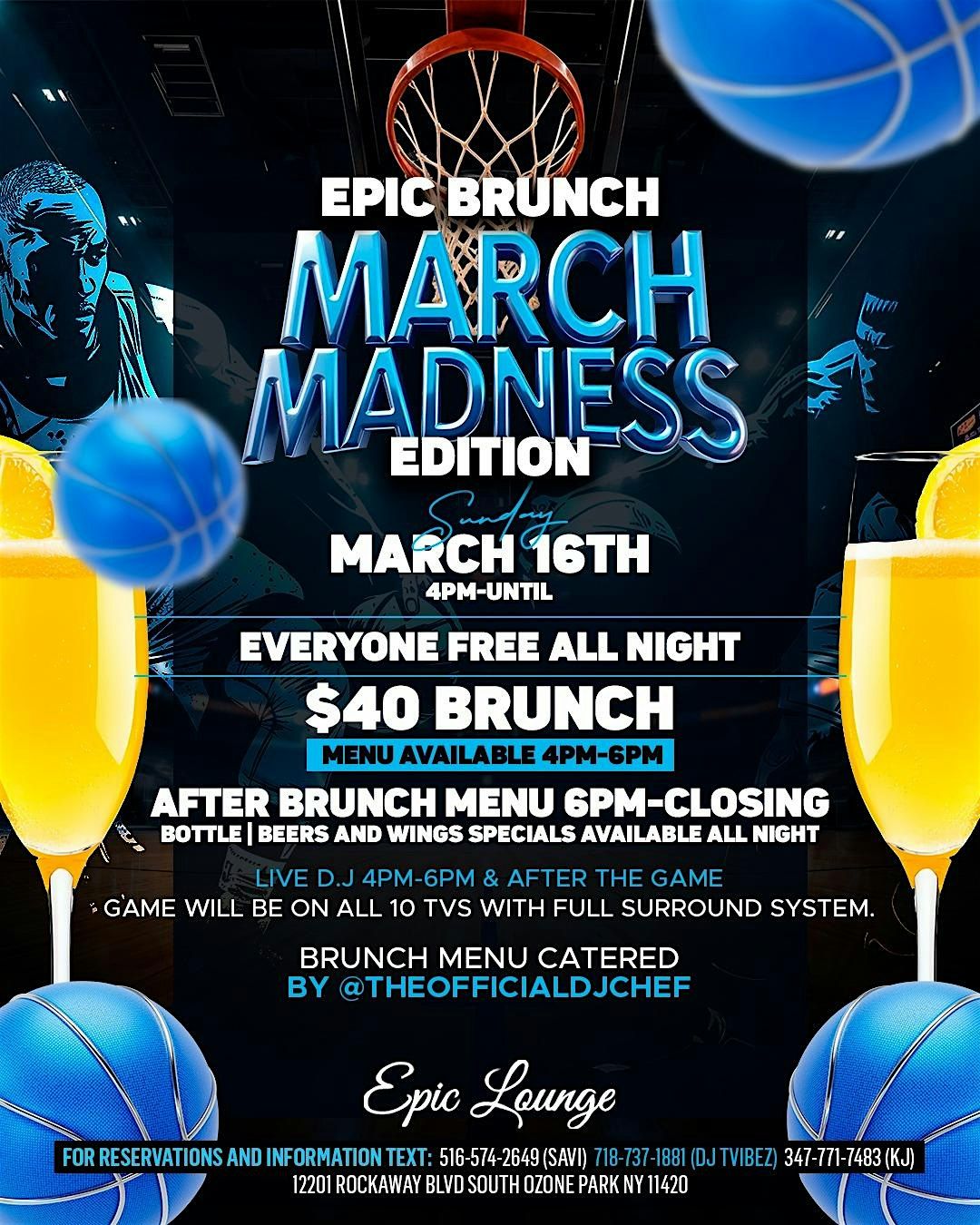 Epic Brunch March madness Edition