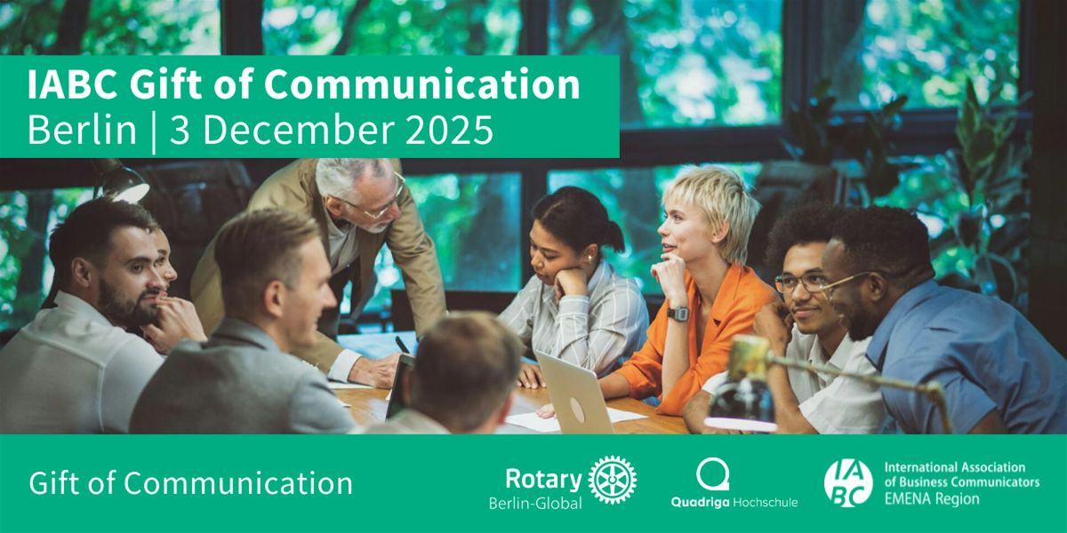 IABC Gift of Communication Berlin