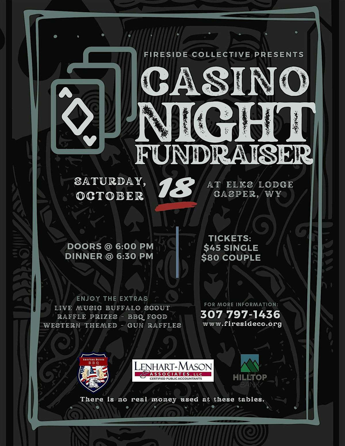 Casino Night Fundraiser: Cards Against Addiction