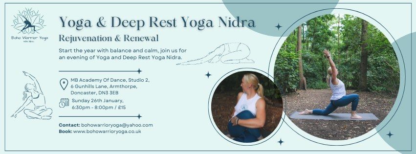 Rejuvenation & Renewal - Yoga & Deep Rest Yoga Nidra