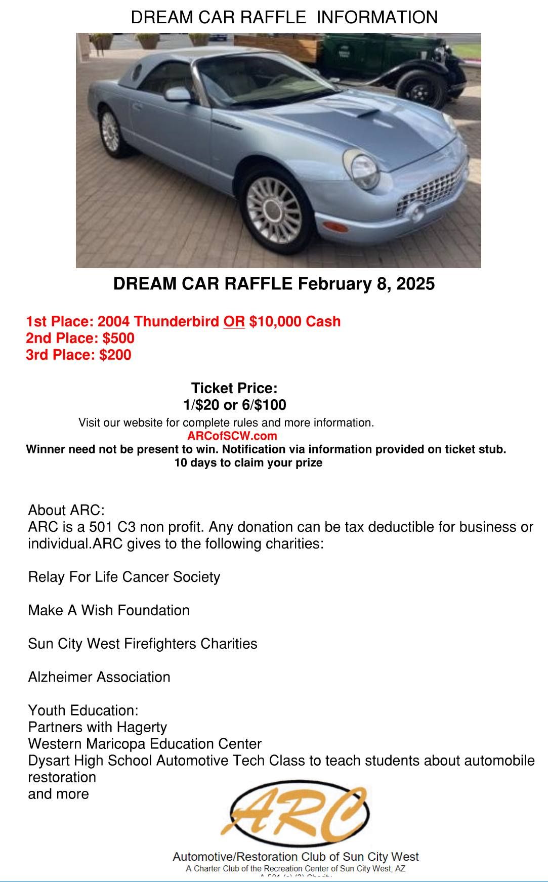 ARC Car Show & Raffle