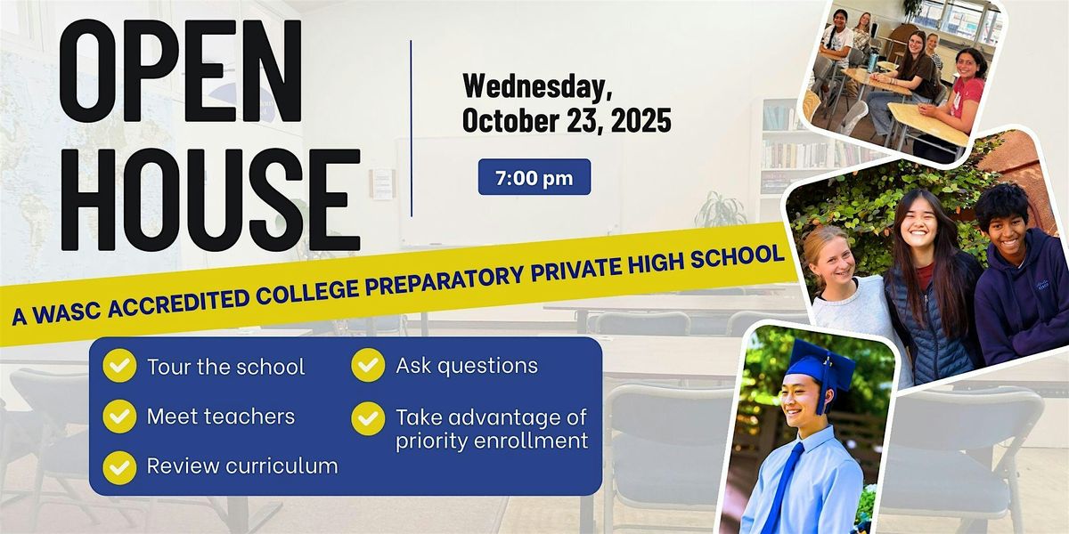 Priority Enrollment Open House