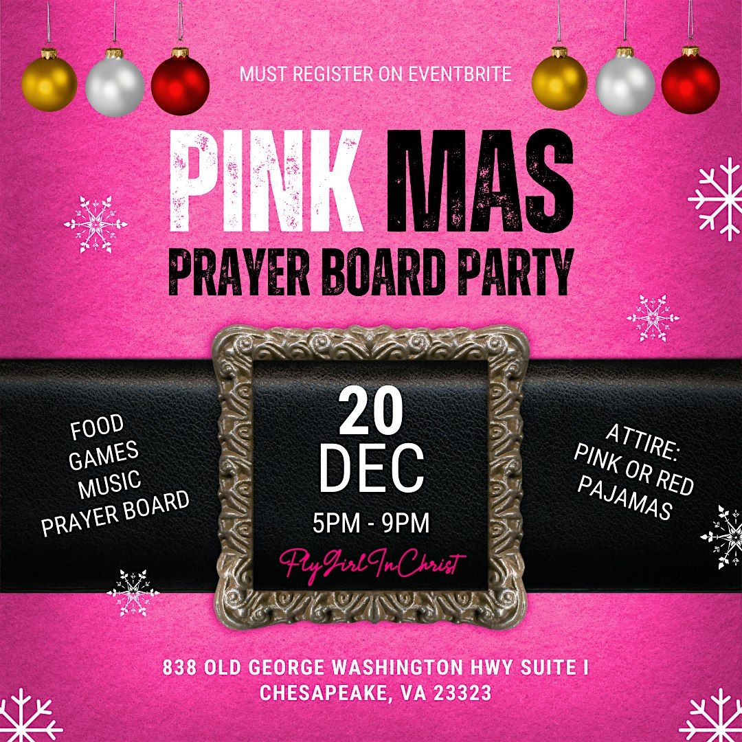 PINKmas Prayer Board Brunch