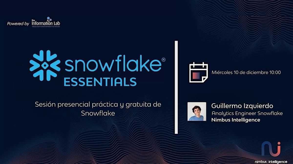Nimbus Snowflake Experience:  Essentials | Workshop presencial