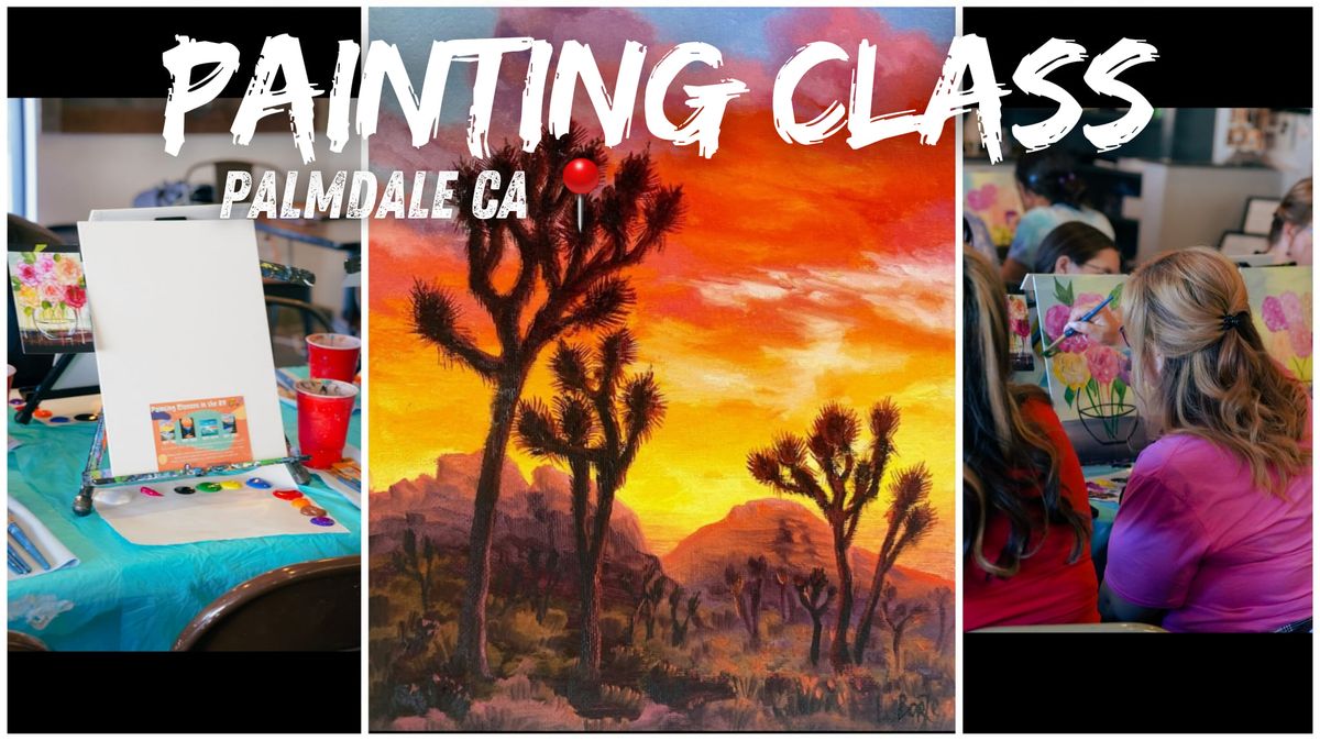 Painting Class In Palmdale CA \ud83c\udfa8\ud83d\udd8c (Beginner Friendly)