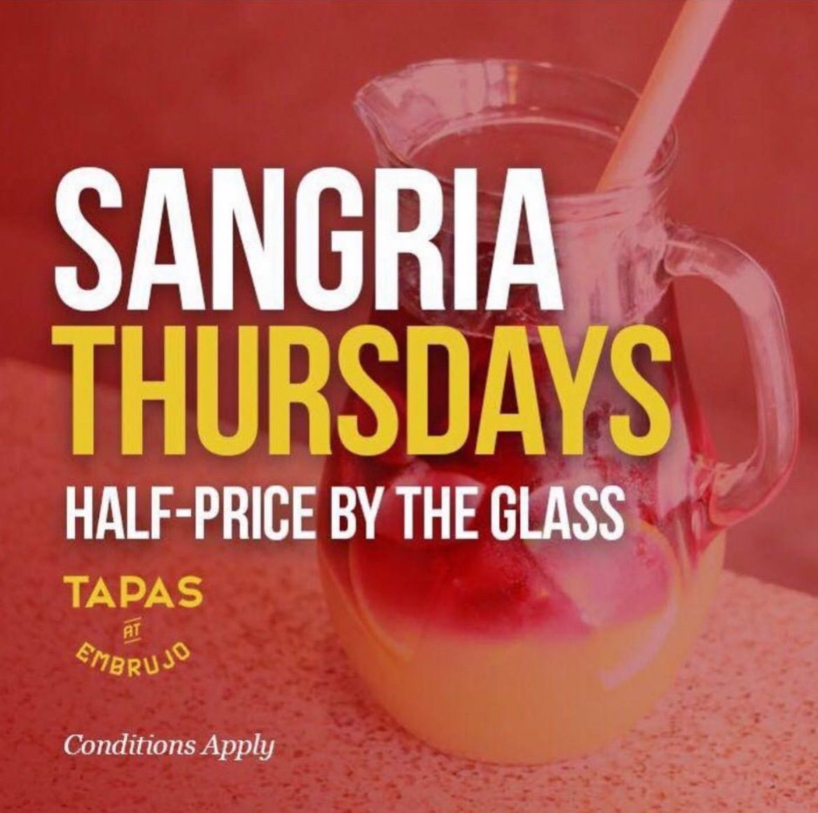 Half Price Sangria Night