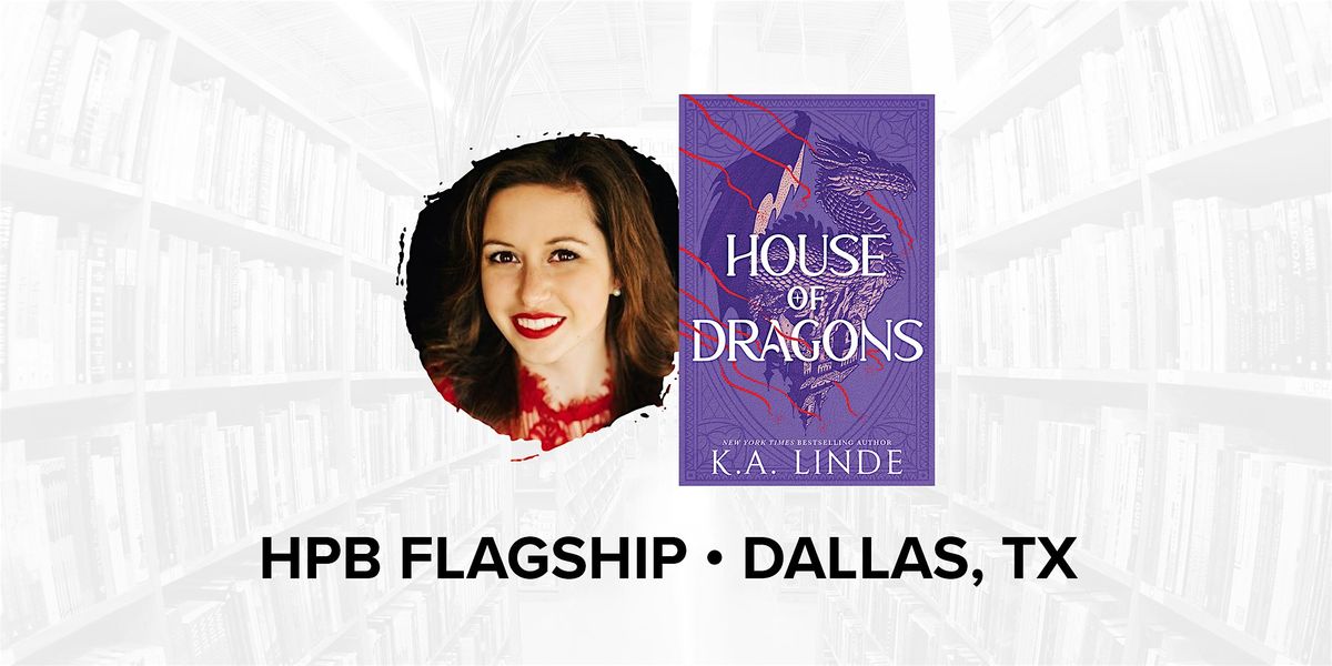 Talk and Book Signing with Bestselling Author K.A. Linde