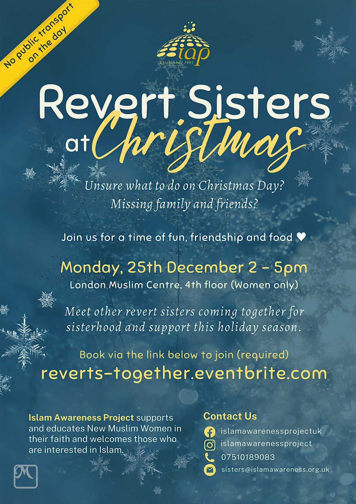 Revert Sisters at Christmas