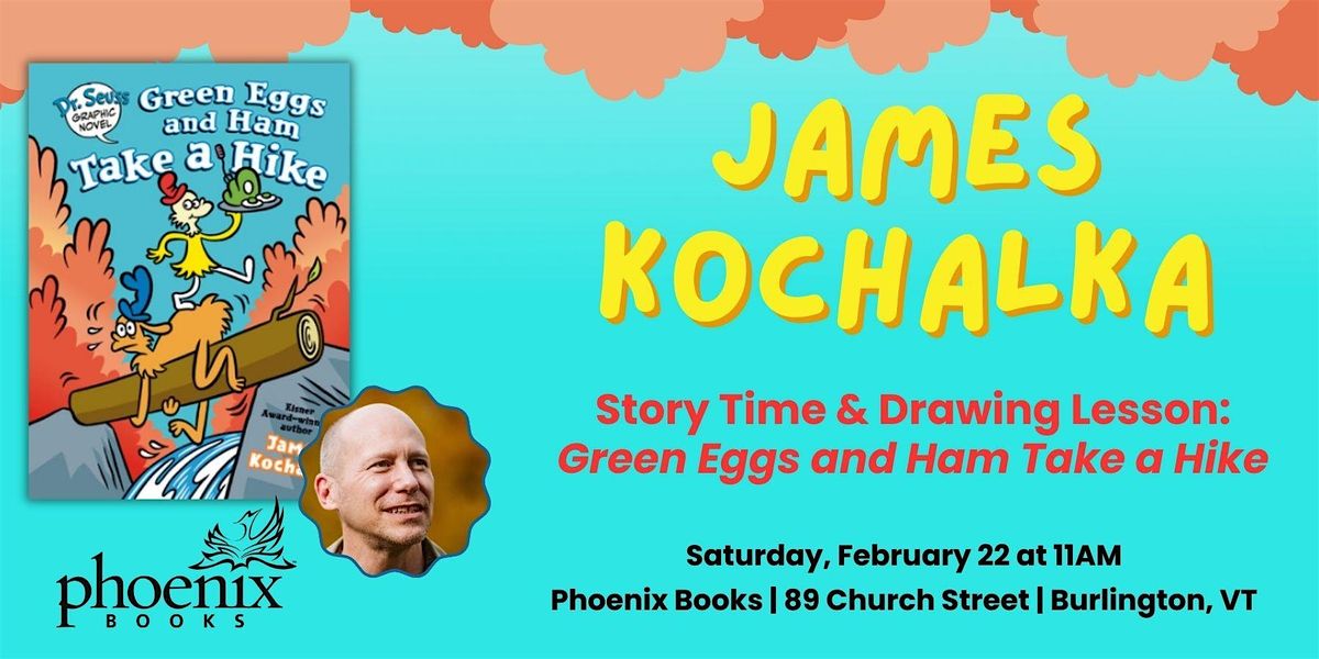 James Kochalka:  Story Time and Drawing Demonstration!