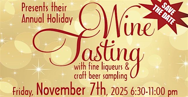 2025 Wine Tasting Fundraiser Presented by Shelby Township Lions Club