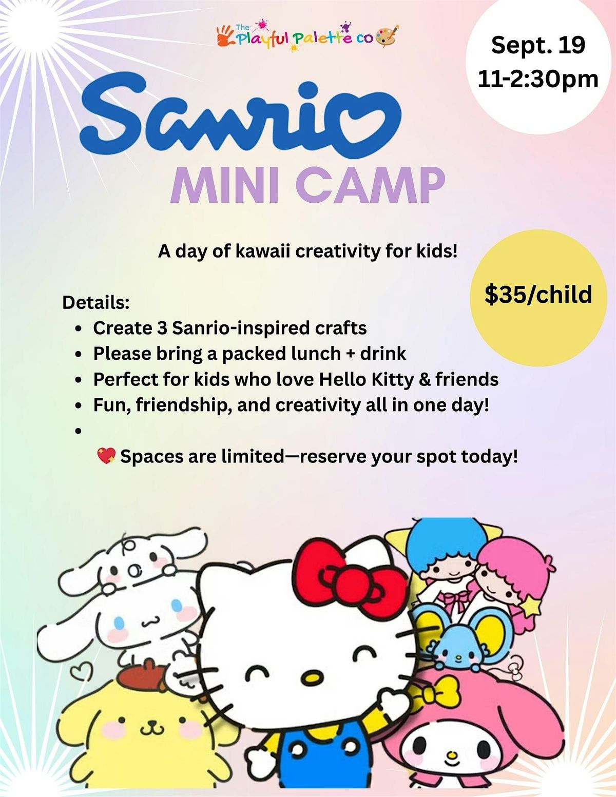 Sanrio Mini Camp