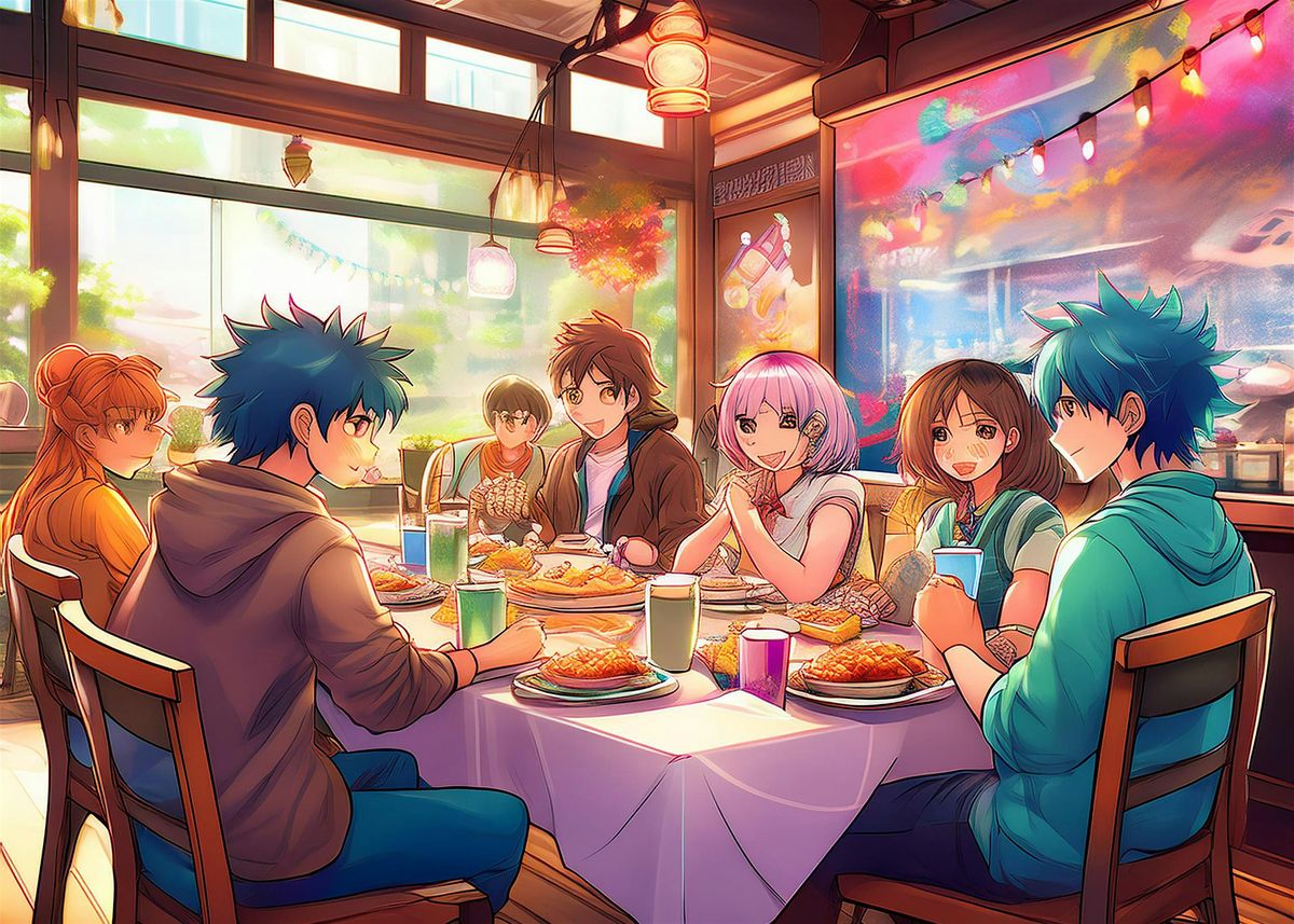 Anime Character Dining Adventure