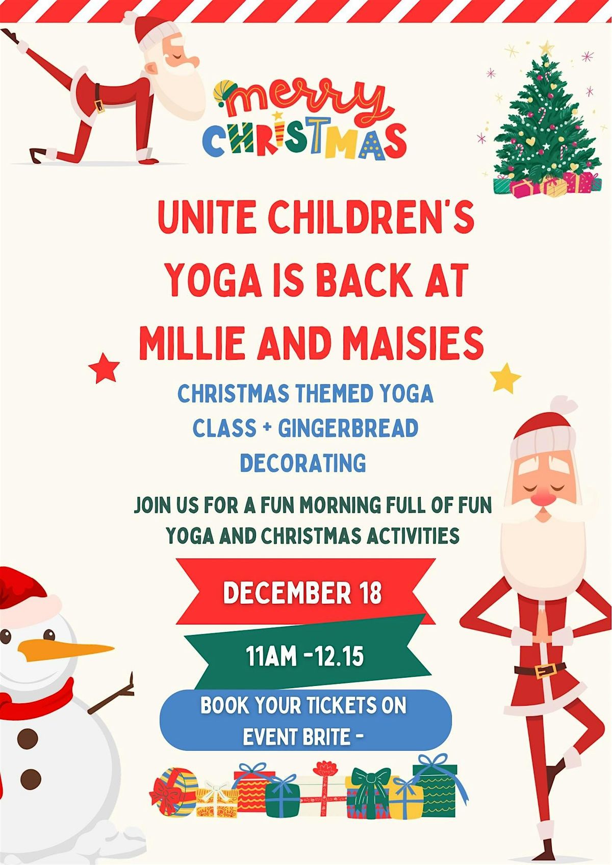 Unite yoga Christmas special