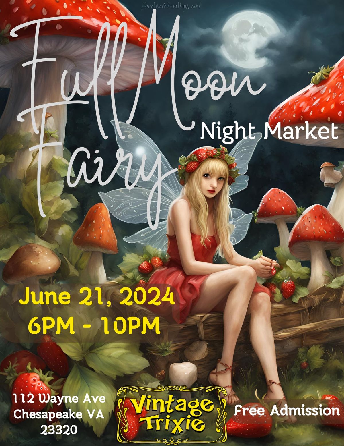 Full Moon Fairy Night Market
