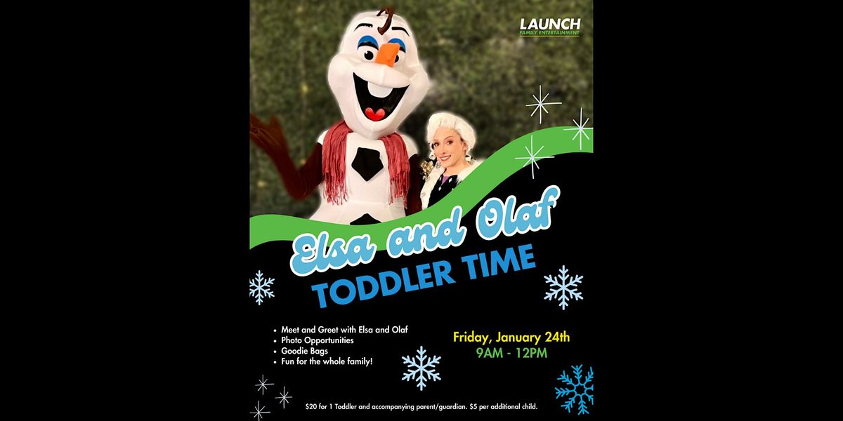 Elsa and Olaf Toddler Time