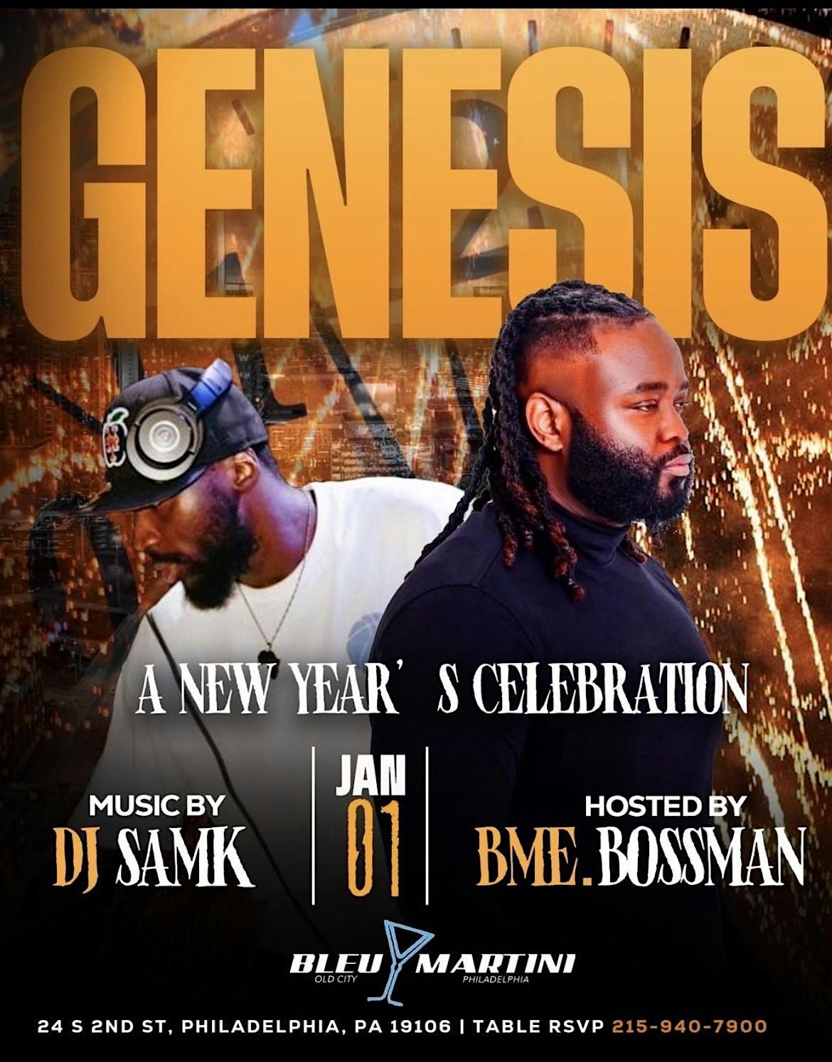 GENESIS\u201d A New Year\u2019s Celebration