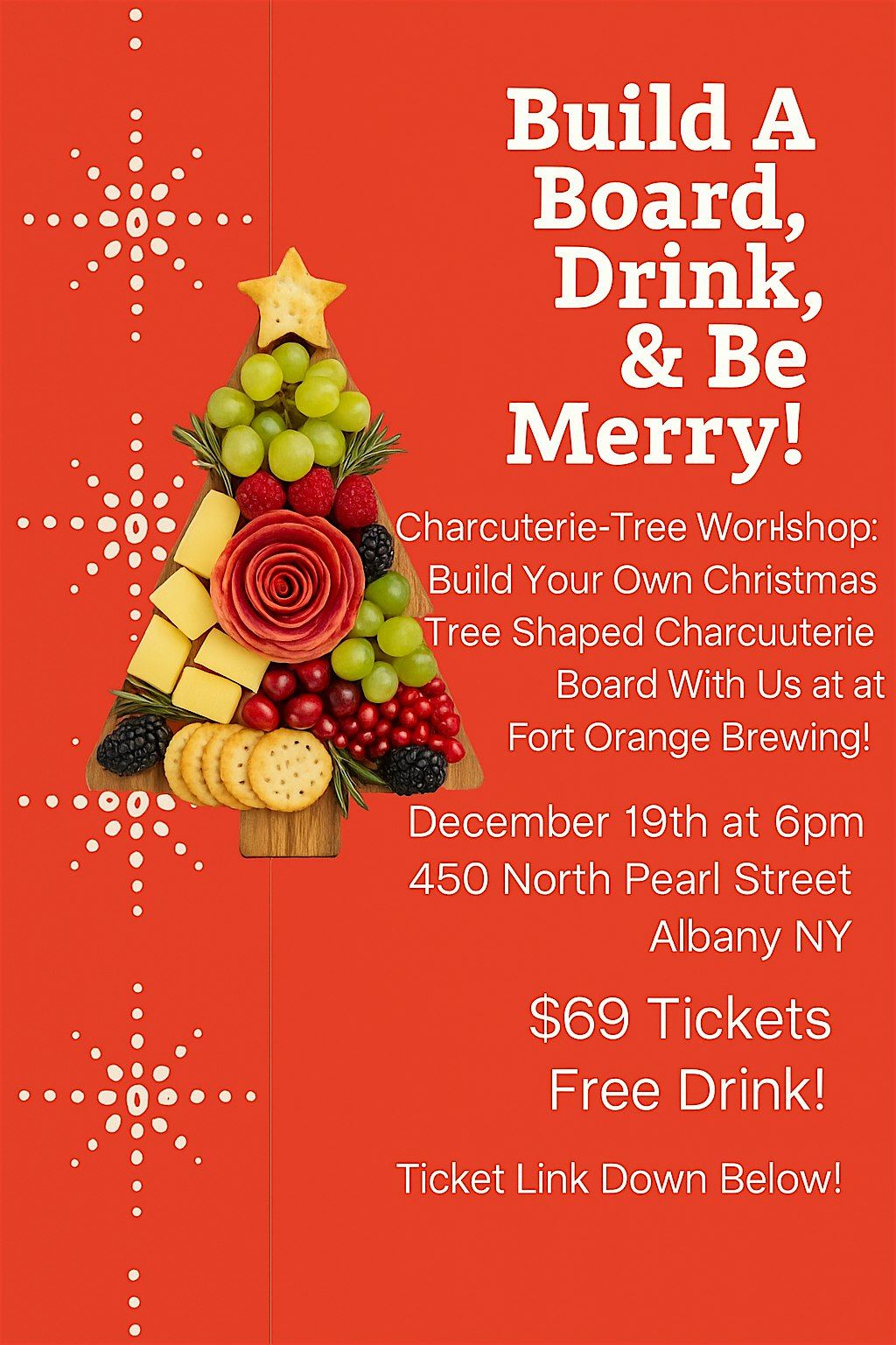 \u201cBuild-a-Board: Christmas Tree Charcuterie Workshop
