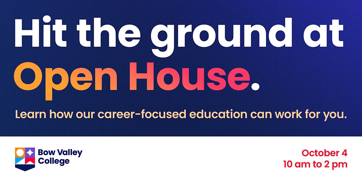 Bow Valley College's Fall Open House