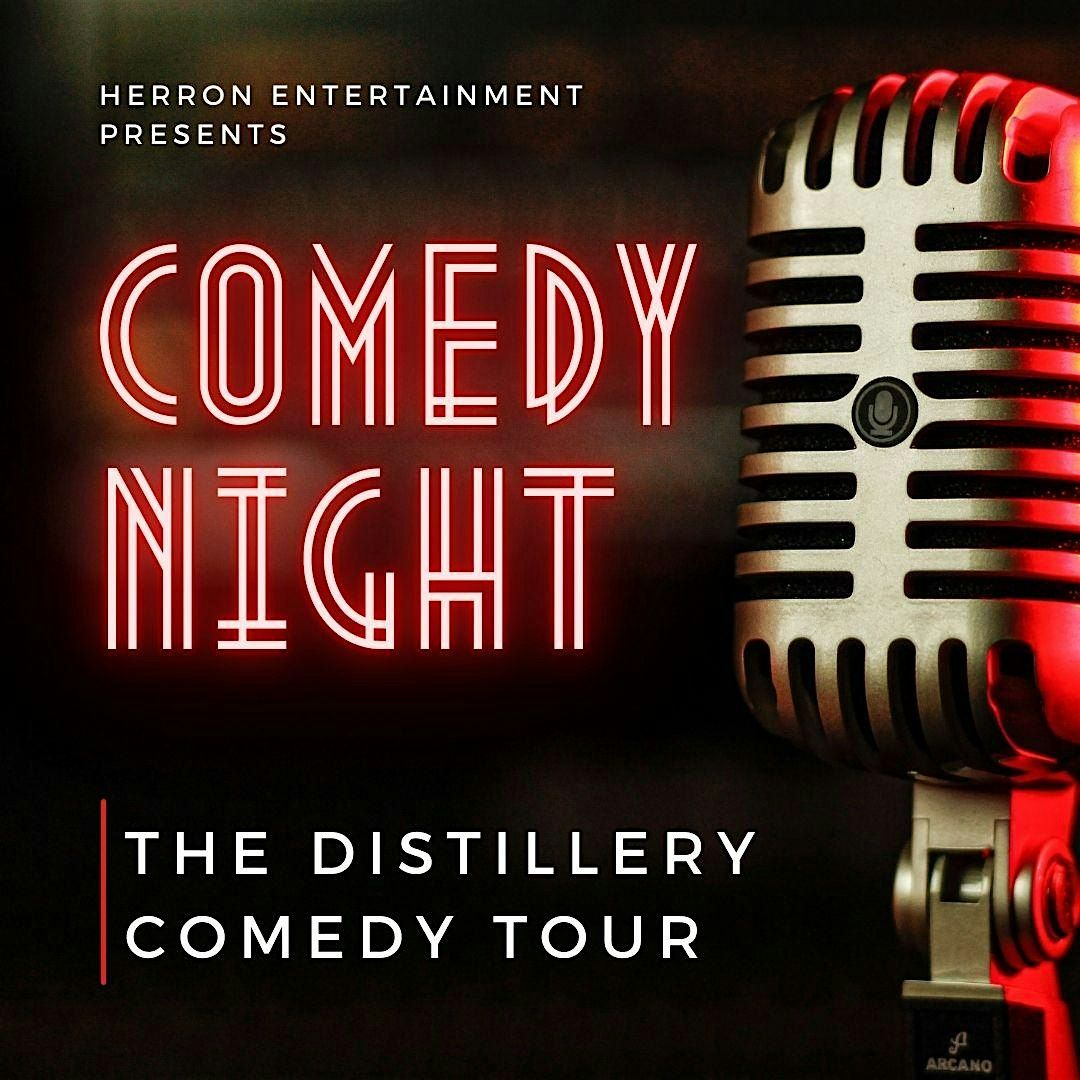 The Distillery Comedy Tour at Lucky Guys Distillery!