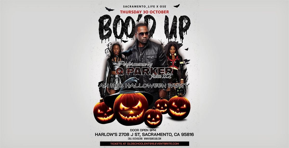 R & B Halloween Party featuring Q Parker from 112